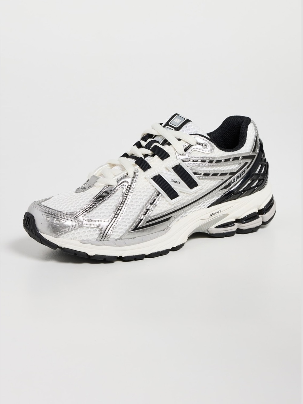 New Balance Silver, Black & White Athletic Trainer